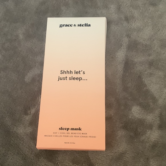 NWT 🛍 Grace and Stella Shh Let's Just Sleep Sleep Mask - Picture 4 of 9